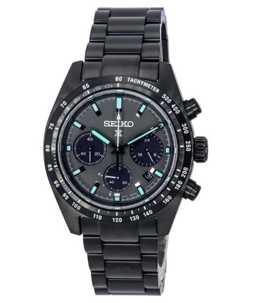 Seiko Prospex Speedtimer The Black Series Chronograph Solar SSC917 SSC917P1 SSC917P 100M Men's Watch