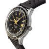 Seiko Presage Style60s GMT Calf Leather Strap Black Dial Automatic SSK013J1 Mens Watch