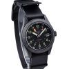 Seiko 5 Sports GMT Field Series Leather Strap Black Dial Automatic SSK025K1 100M Men's Watch