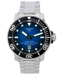 Tissot Seastar 2000 Professional Powermatic 80 Blue Dial Diver's T120.607.11.041.01 T1206071104101 600M Men's Watch