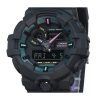 Casio G-Shock Analog Digital Multi Fluorescent Accents Series Resin Strap Black Dial Quartz GA-700MF-1A 200M Men's Watch
