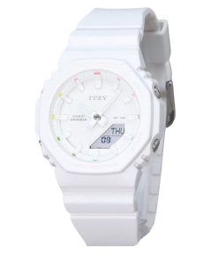 Casio G-Shock Analog Digital ITZY Collaboration White Dial Quartz GMA-P2100IT-7A 200M Ladies's Watch