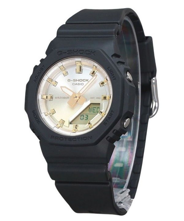 Casio G-Shock Analog Digital Sunset Glow Series Bio Based Resin Gold Dial Quartz GMA-P2100SG-1A 200M Ladies's Watch