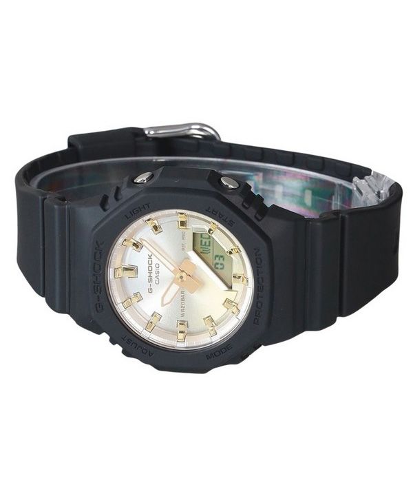 Casio G-Shock Analog Digital Sunset Glow Series Bio Based Resin Gold Dial Quartz GMA-P2100SG-1A 200M Ladies's Watch