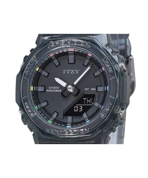 Casio G-Shock Analog Digital ITZY Collaboration Black Dial Quartz GMA-P2100ZY-1A 200M Ladies's Watch