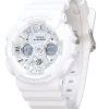 Casio G-Shock Analog Digital Bio Based White Resin Strap Silver Dial Quartz GMA-S120VA-7A 200M Women's Watch