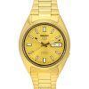 Seiko 5 Gold Tone Stainless Steel Automatic SNXS80 SNXS80J5 SNXS80J Men's Watch