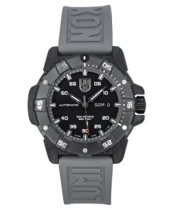 Luminox Master Carbon SEAL Grey Rubber Strap Black Dial Swiss Automatic Diver's XS.3862 200M Men's Watch
