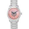 Gucci G-Timeless Diamond Accents Pink Mother of Pearl Dial Quartz YA1265025 Women's Watch