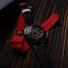 AVI-8 Hawker Hunter Atlas Chronograph Singapore Air Force Limited Edition Pegasus Black Quartz AV-4100-0A Mens Watch