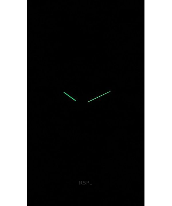 Skagen Signatur Leather Strap Black Dial Quartz SKW6902 Men's Watch