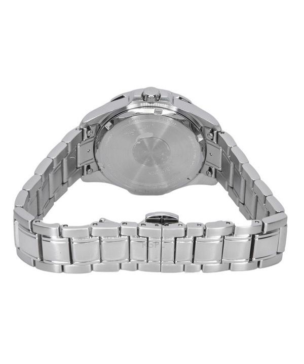 Bulova Marine Star Diamond Accents Stainless Steel Blue Mother Of Pearl Dial Quartz 96P248 100 Women's Watch