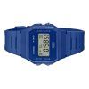 Casio POP Digital Blue Bio Based Resin Strap Quartz F-91WB-2A1 Unisex Watch