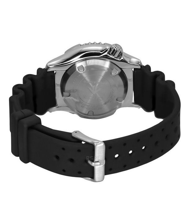 Citizen Promaster Marine Rubber Strap Black Dial Automatic Diver's NY0085-19E 200M Men's Watch