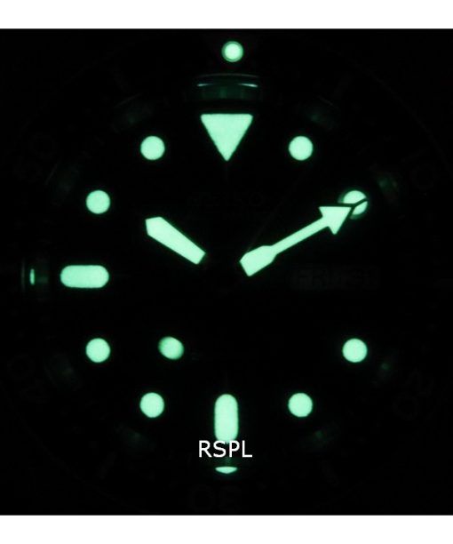 Seiko Automatic Diver's Ratio Black Leather SKX007J1-LS2 200M Men's Watch