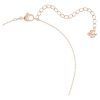 Swarovski Hyperbola Infinity And Heart Mixed Metal Finish Necklace 5518865 For Women