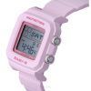 Casio Baby-G Digital Resin Strap Pink Dial Quartz BGD-10-4 100M Women's Watch