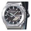 Casio G-Shock G-Steel Analog Digital Smartphone Link Bio Based Resin Strap Black Dial Tough Solar GBM-2100-1A 200M Mens Watch