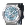 Casio G-Shock G-Steel Analog Digital Smartphone Link Ice Blue Dial Tough Solar GBM-2100A-1A2 200M Mens Watch