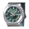 Casio G-Shock G-Steel Analog Digital Smartphone Link Resin Strap Green Dial Tough Solar GBM-2100A-1A3 200M Mens Watch