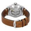Iron Annie Flight Control Brown Leather Strap Beige Full Luminous Dial Automatic 51643 Mens Watch