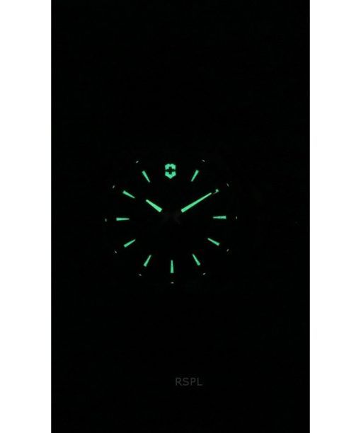 Victorinox Swiss Army I.N.O.X. Rubber Strap Blue Dial Quartz Diver's 241688-1 200M Men's Watch