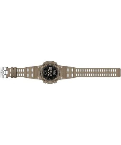 Invicta Racing Digital Chronograph Polyurethane Strap Black Dial Quartz 47526 100M Mens Watch