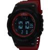 Invicta Racing Digital Chronograph Polyurethane Strap Black Dial Quartz 47528 100M Mens Watch