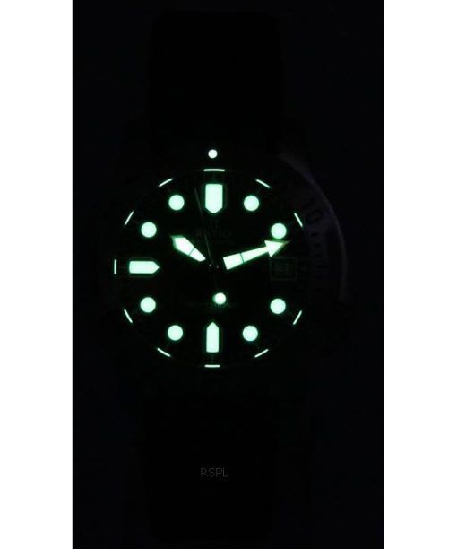 Ratio FreeDiver Professional Sapphire Black Dial Quartz RTF021 200M Men's Watch