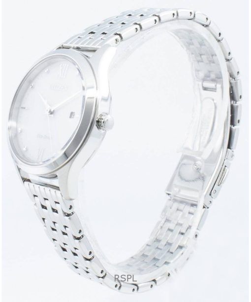Refurbished Citizen Eco-Drive White Dial Stainless Steel EW2530-87A Women's Watch
