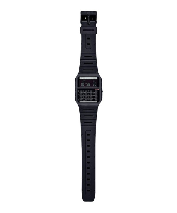 Casio POP Vintage Calculator Digital Black Bio-Based Resin Strap Quartz CA-53WB-1B Unisex Watch