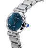 Citizen L May Bell Mini Diamond Accent Stainless Steel Green Dial Eco-Drive EM1130-83X Women's Watch