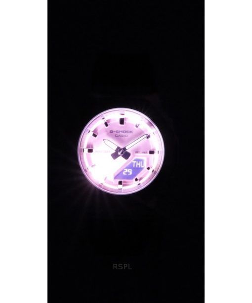 Casio G-Shock Analog Digital Bio-Based Resin Strap Pink Dial Quartz GM-S2110-4A 200M Women's Watch