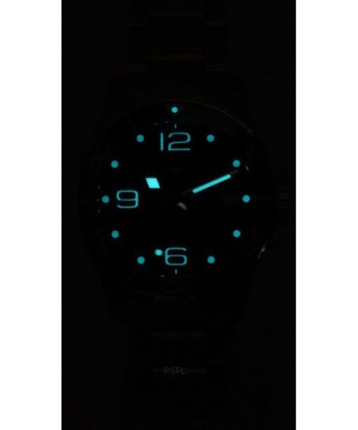 Longines HydroConquest Stainless Steel Black Dial Automatic Diver's L3.780.4.56.6 300M Men's Watch