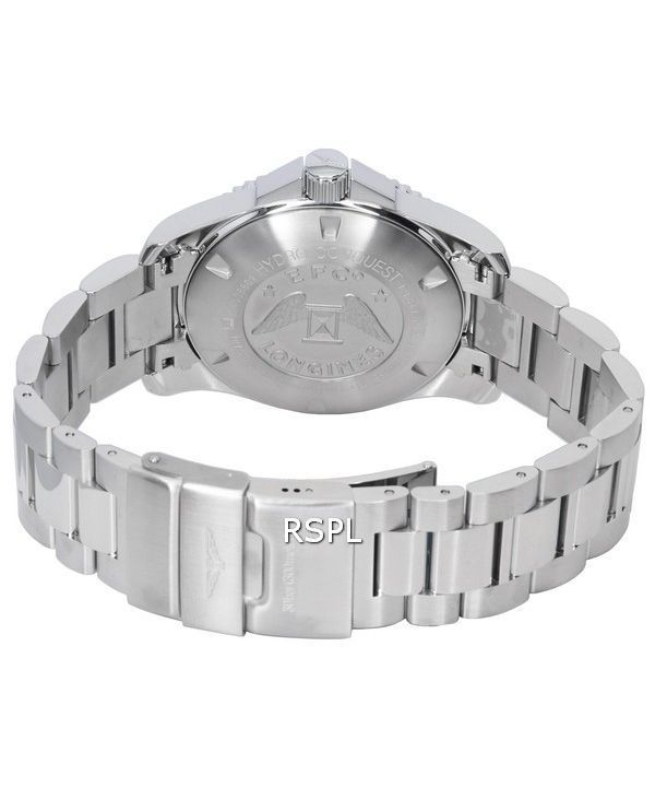 Longines HydroConquest Sunray Blue With Super-LumiNova Dial Automatic Divers L3.841.4.96.6 300M Mens Watch