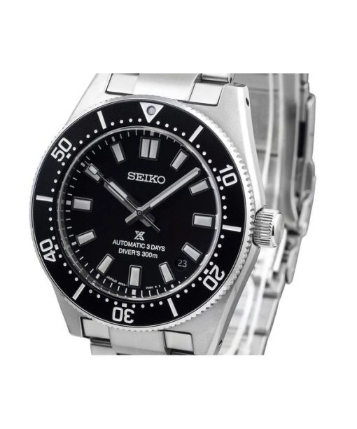 Seiko Prospex Stainless Steel Black Dial Automatic Diver's SPB453J1 300M Men's Watch