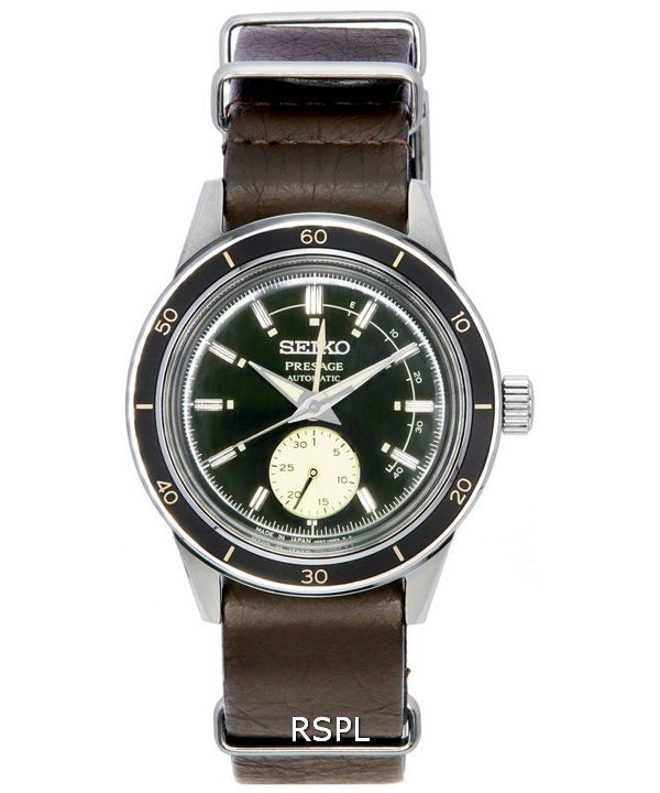 Seiko Presage Style60s Green Dial Automatic SSA451 SSA451J1 SSA451J Mens Watch
