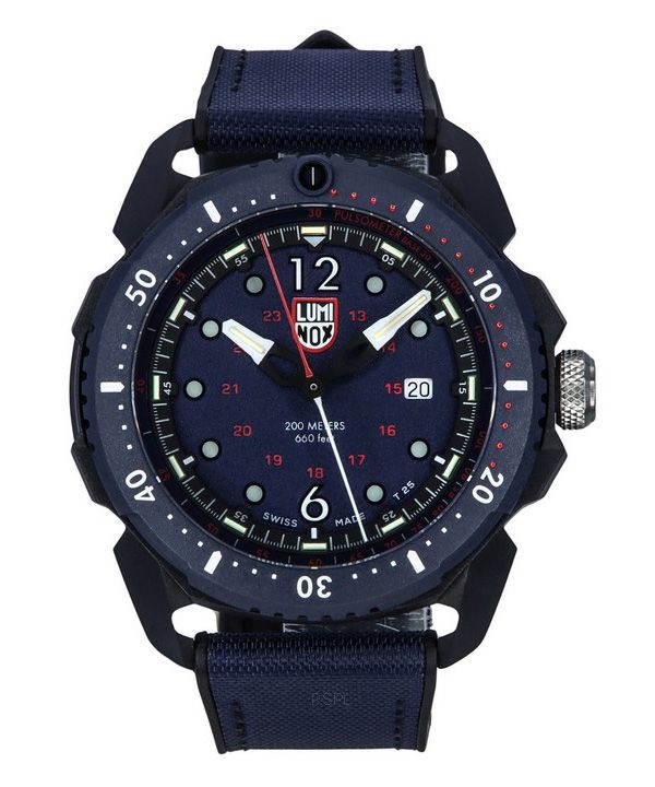 Luminox ICE SAR Arctic Outdoor Adventure Blue Dial Swiss Quartz Diver's XL.1053 200M Men's Watch