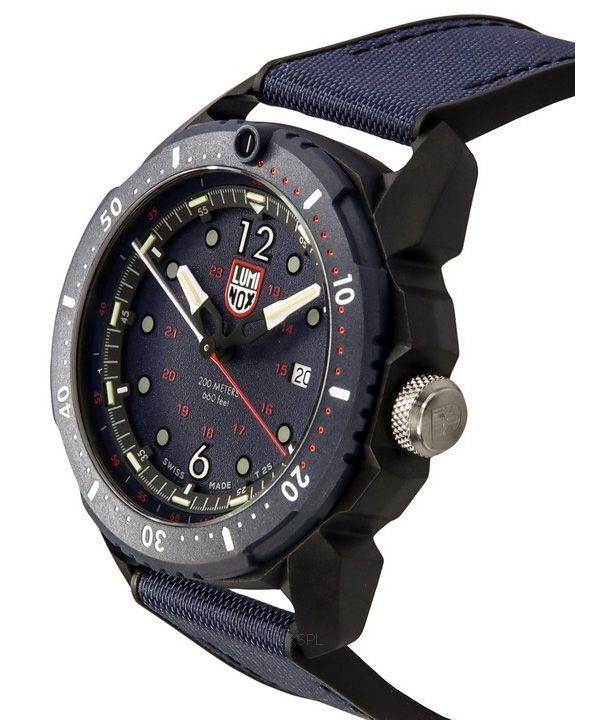 Luminox ICE SAR Arctic Outdoor Adventure Blue Dial Swiss Quartz Diver's XL.1053 200M Men's Watch