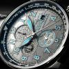 AVI-8 Hawker Hurricane Inkdial Chronograph Limited Edition Grey Dial Quartz AV-4123-01 Men's Watch With Extra Strap