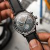 AVI-8 Hawker Hurricane Inkdial Chronograph Limited Edition Grey Dial Quartz AV-4123-01 Men's Watch With Extra Strap