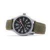 Ratio Quest Men's Field Watch Sapphire Canvas Strap Khaki Green Dial Quartz RTQ029 100M Lewis And Clark Edition