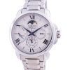 Refurbished Seiko Premier Stainless Steel Silver Dial Kinetic SRX015P1 100M Men's Watch