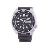 Refurbished Seiko Prospex King Turtle Silicone Strap Black Dial Automatic Diver's SRPE05K1 200M Men's Watch