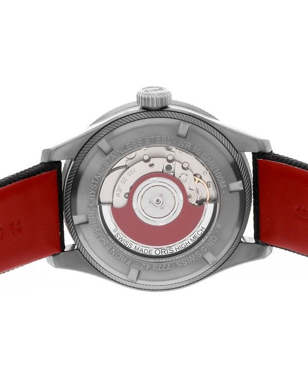 Oris Big Crown ProPilot GMT Fabric Strap Red Dial Automatic 01 798 7773 4268-07 3 20 14GLC 100M Men's Watch