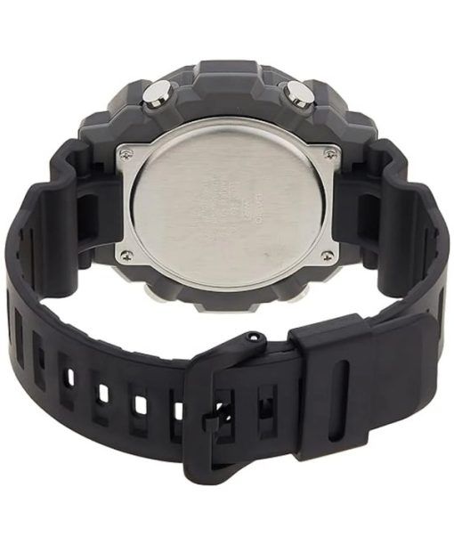 Casio Standard Analog Digital Resin Strap Grey Dial Quartz AEQ-120W-1BV 100M Men's Watch