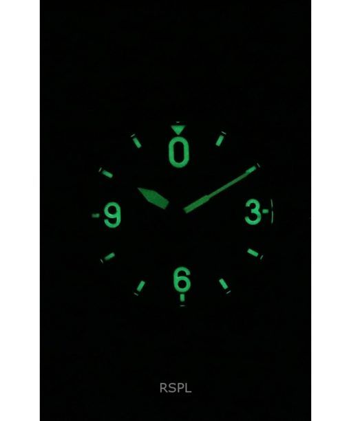 AVI-8 Spitfire Smith Brown Leather Strap Black Dial Automatic AV-4090-06 Men's Watch