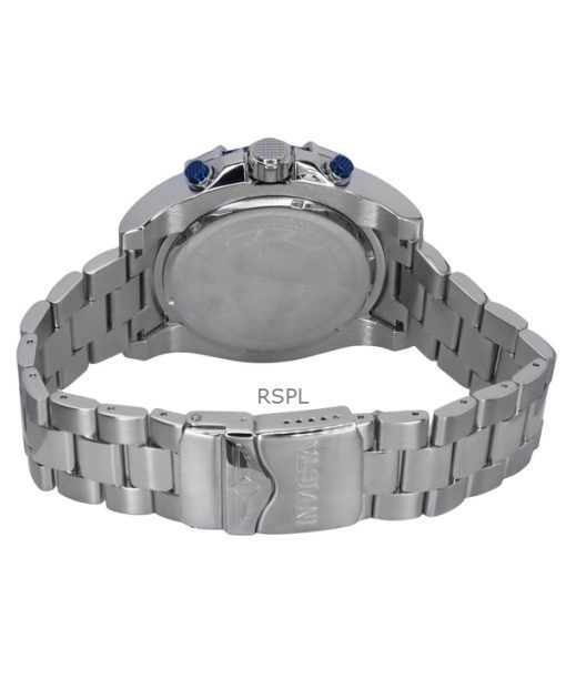 Invicta Bolt Chronograph Stainless Steel Blue Dial Quartz 25513 100M Men's Watch
