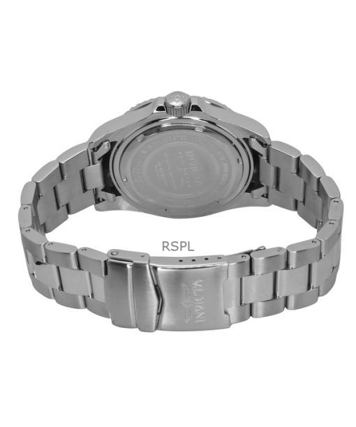 Invicta Pro Diver Stainless Steel Black Dial Pepsi Bezel Quartz 44708 100M Men's Watch