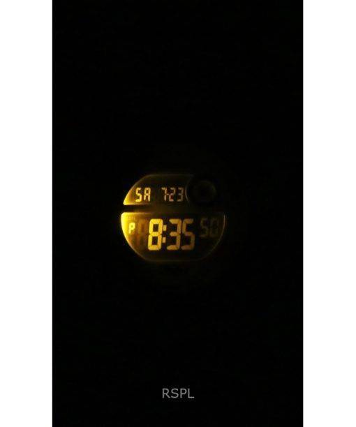 Casio Standard Digital Black Resin Strap Quartz LWS-1200H-1A2V 100M Women's Watch